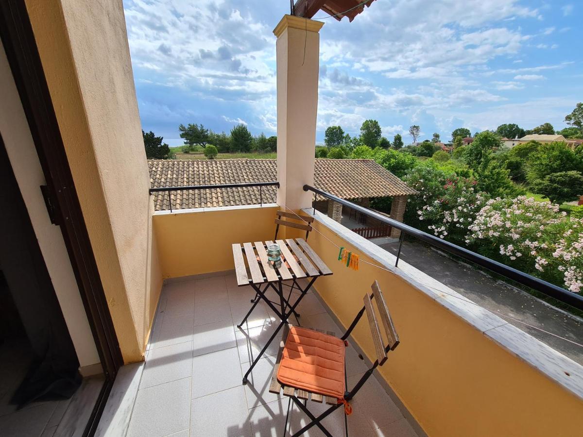 Avra Beach Apartments Lefkimmi  Ngoại thất bức ảnh